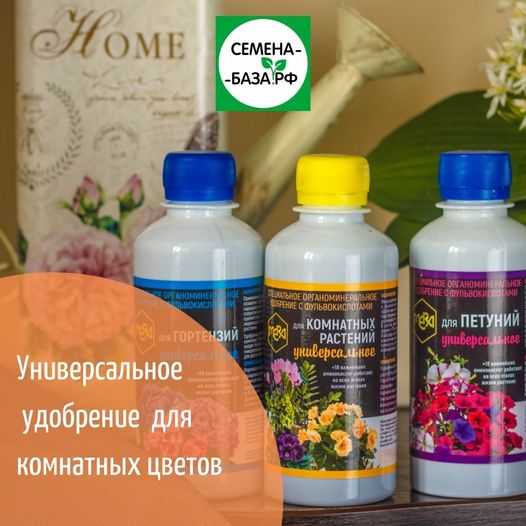 Есть ли универсальное удобрение для всех видов комнатных цветов?