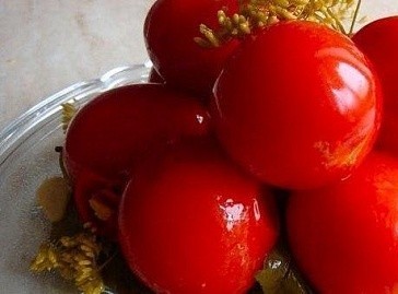 Маринованные помидоры (сладкие)