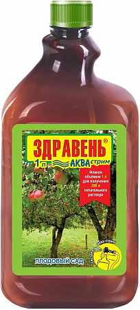 Жидкое удобрение Здравень Плодовый Сад 1л /ВХ/
