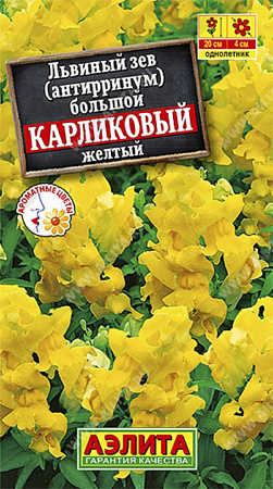 Семена львиного зева Карликовый Желтый