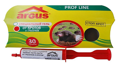 ГЕЛЬ от кротов 30гр /ARGUS GARDEN/