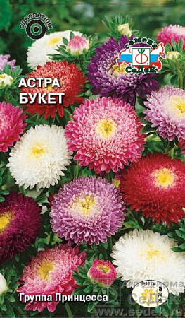 Семена астры Букет принцесса, смесь