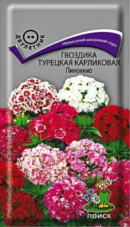 Семена гвоздики турецкой Пиноккио 0,3г